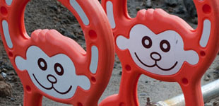 Construction Barrier Animals